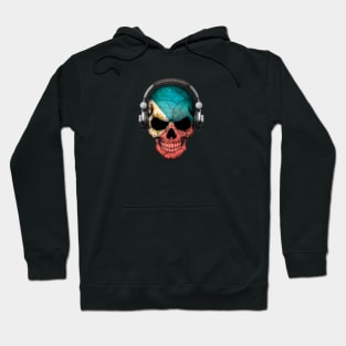 Dark Skull Deejay with Filipino Flag Hoodie